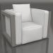 3d model Armchair (Quartz gray) - preview