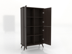Armoire 5 1000x450x1800 mm (ouverte, frêne noyer)