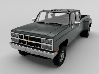 Picape | Chevrolet K30 Crew Cab Dually 1989