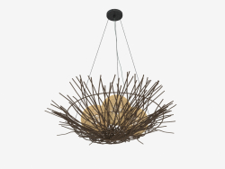 Rattan Chandelier (226016203)