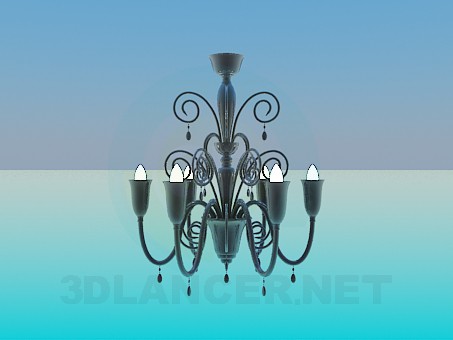 Modelo 3d Candelabro - preview