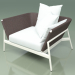 3d model Sofa 001 (Metal Milk, Batyline Brown) - preview