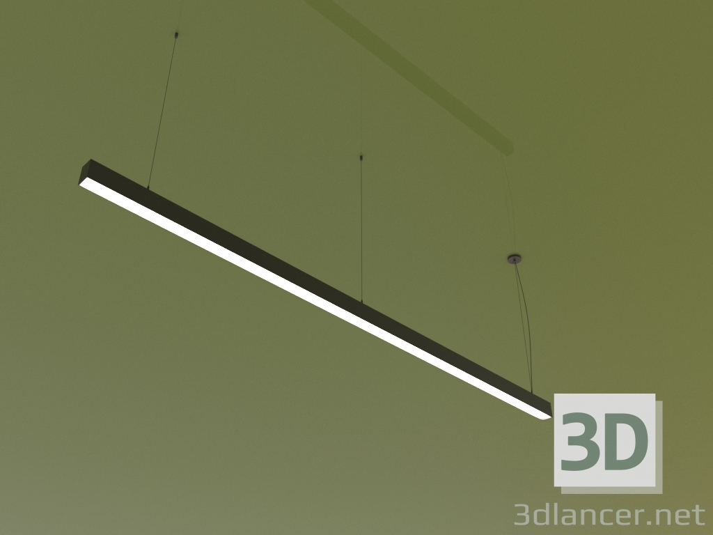 modello 3D Corpo illuminante LINEAR P7050 (2250 mm) - anteprima