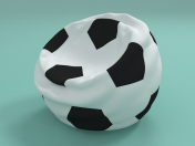 Football pouffe