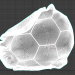 3d Football pouffe model buy - render