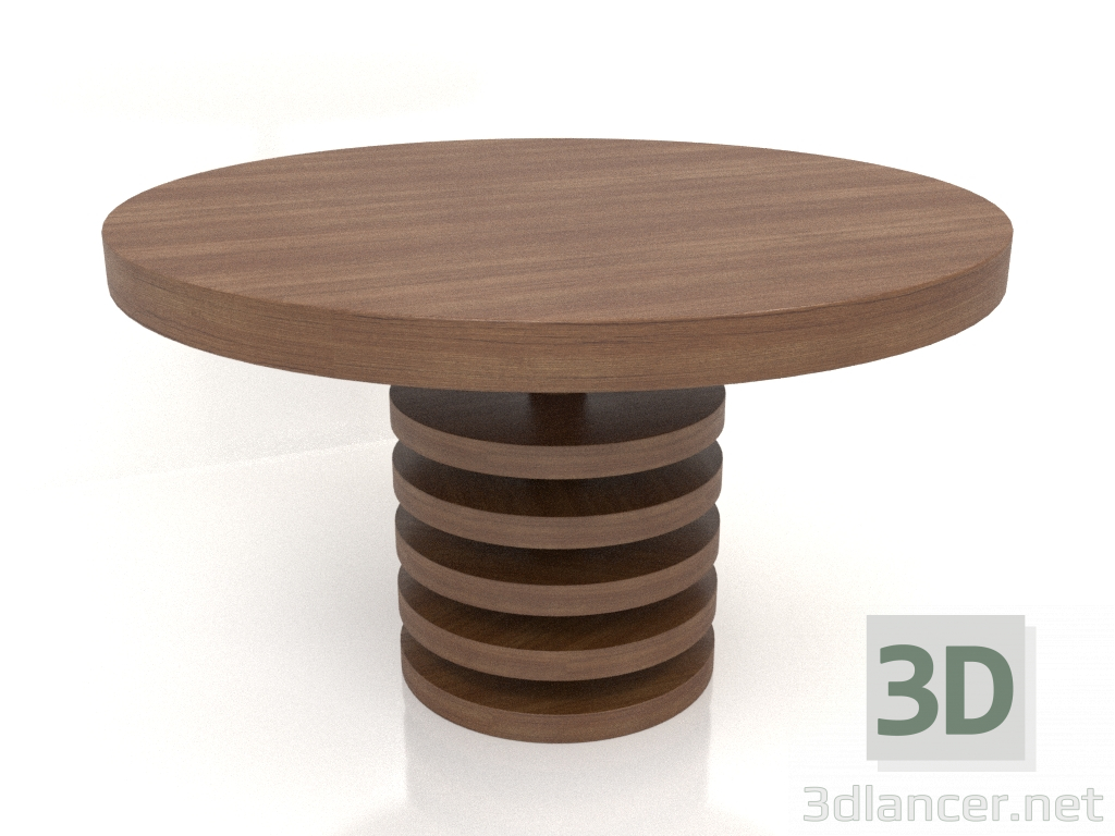 modèle 3D Table à manger DT 03 (D=1288x765, bois brun clair) - preview