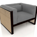 3d model Sillón (Negro) - vista previa