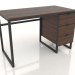 3d model Desk NEW 1200x600 mm (dark walnut) - preview