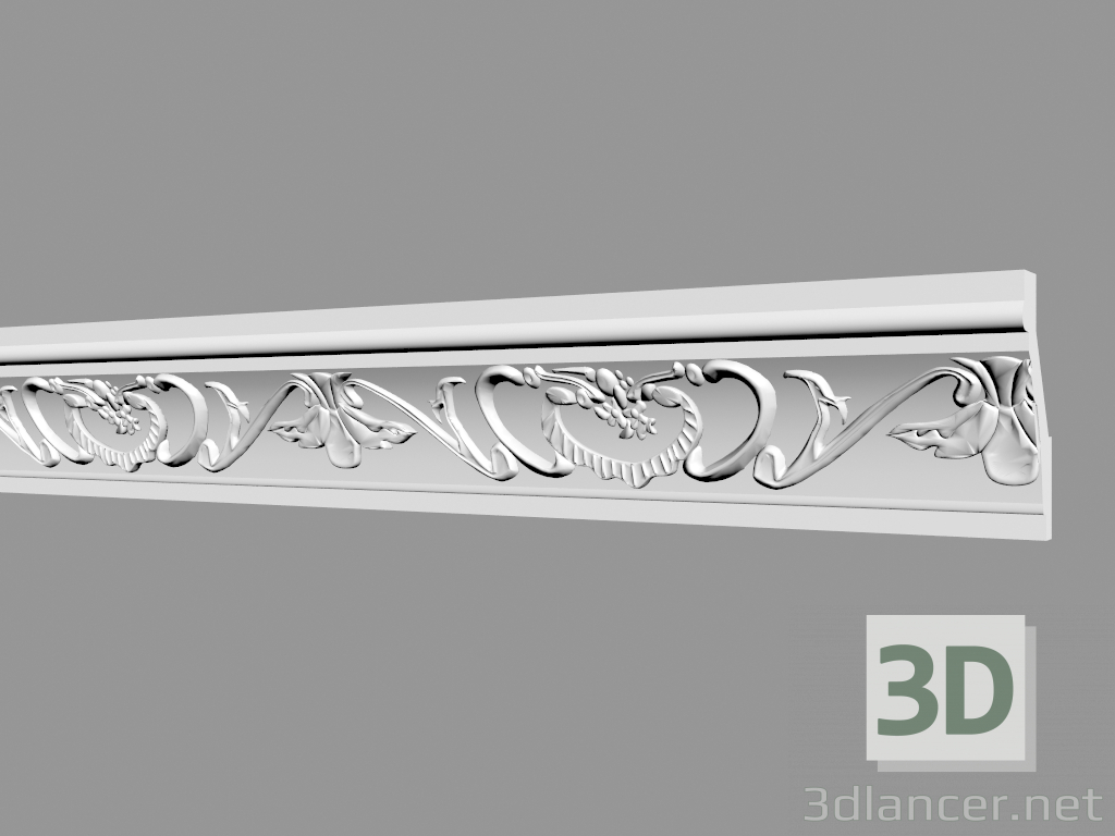 modèle 3D Corniche C141 - preview