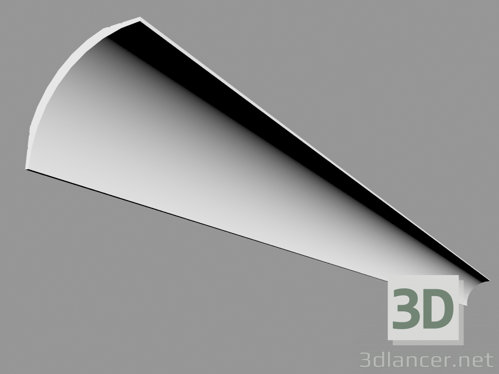 3d model Cornice СХ126 (200 x 8.7 x 8.7 cm) - preview