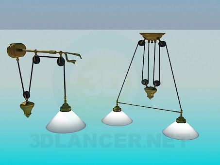 3d model Set lighting - preview