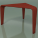 3d model Mesa de centro 3853 (H 36 - 55 x 54 cm, rojo) - vista previa