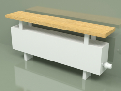 Convector - Aura Bench (240x1000x146, RAL 9016)