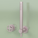 3d model Set of hydro-progressive bath-shower mixer with hand shower (20 58, OR) - preview