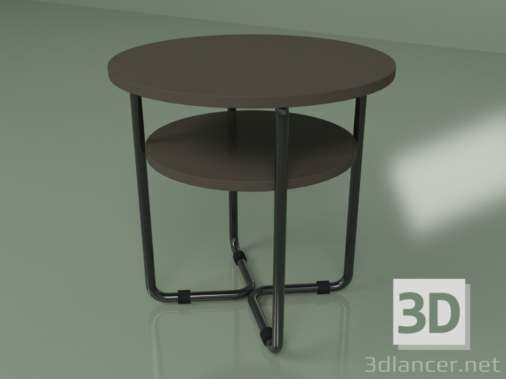 Modelo 3d Mesa de centro (marrom escuro) - preview