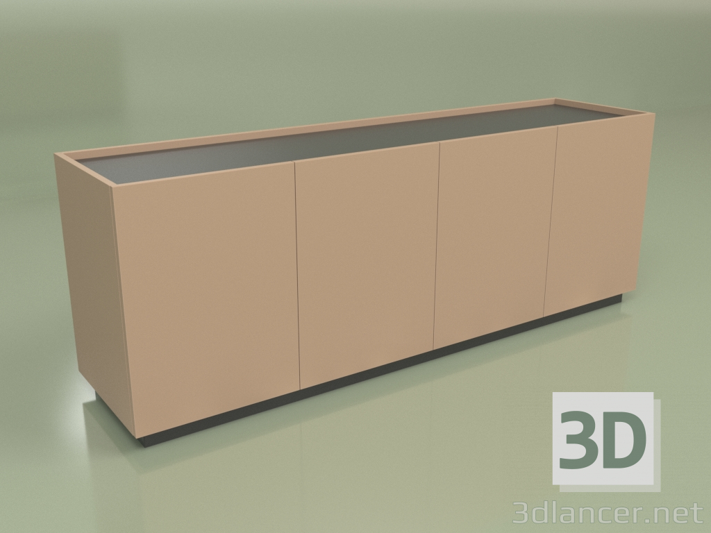 3d model Chest of drawers Edge STL (4) - preview