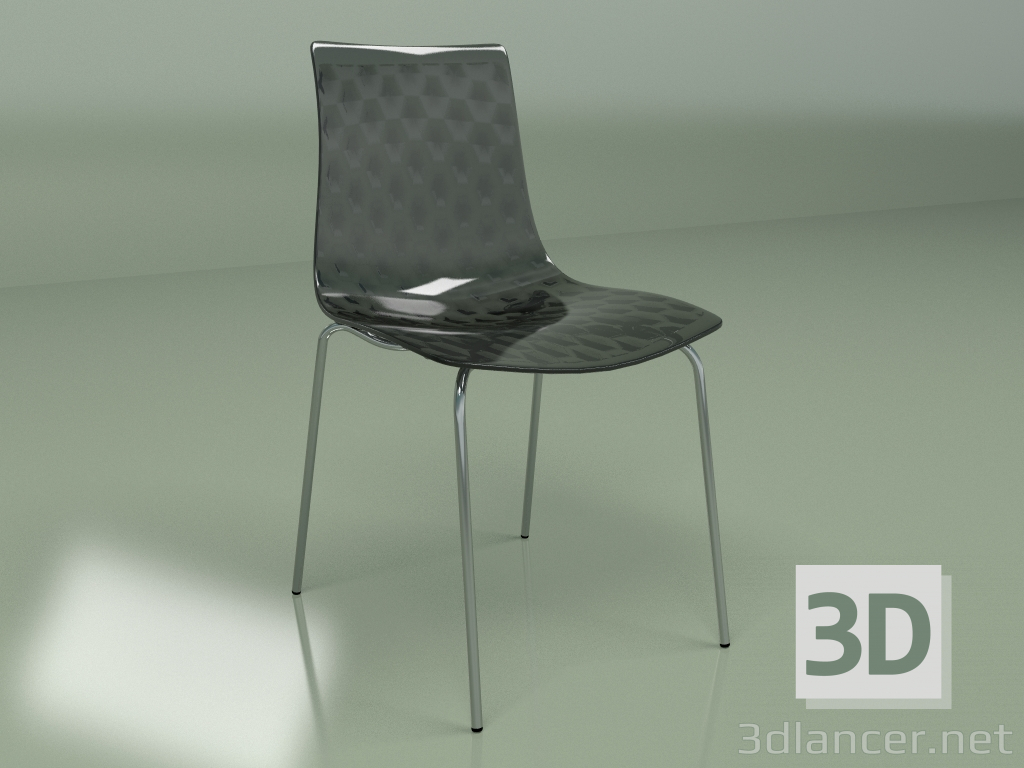 3d model Silla Gauzy (ahumado) - vista previa