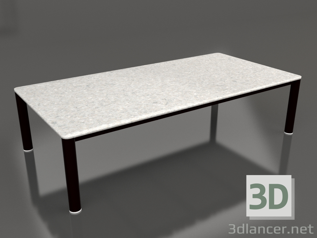 3D Modell Couchtisch 70×140 (Schwarz, DEKTON Sirocco) - Vorschau