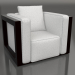 3d model Sillón (Negro) - vista previa