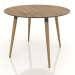 Modelo 3d Mesa de jantar BRUNO 1000x1000x750 mm (carvalho natural) - preview