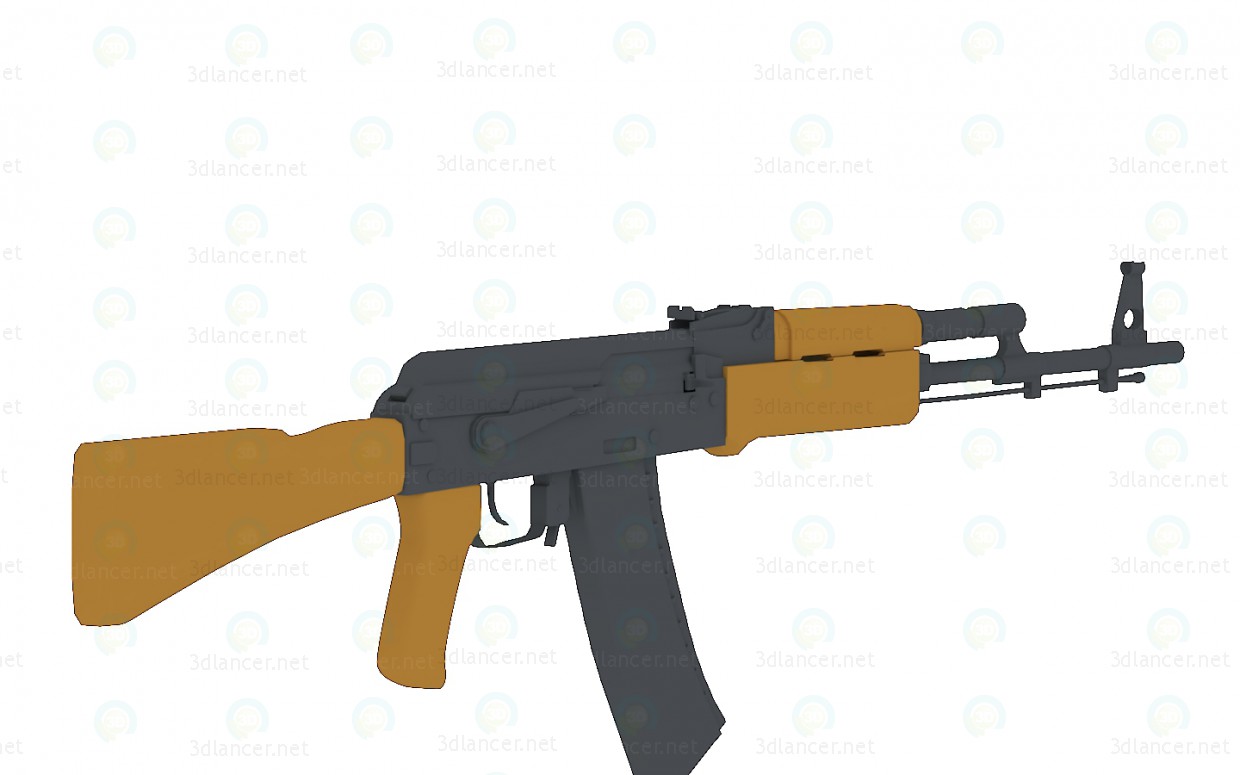 modèle 3D AK - preview