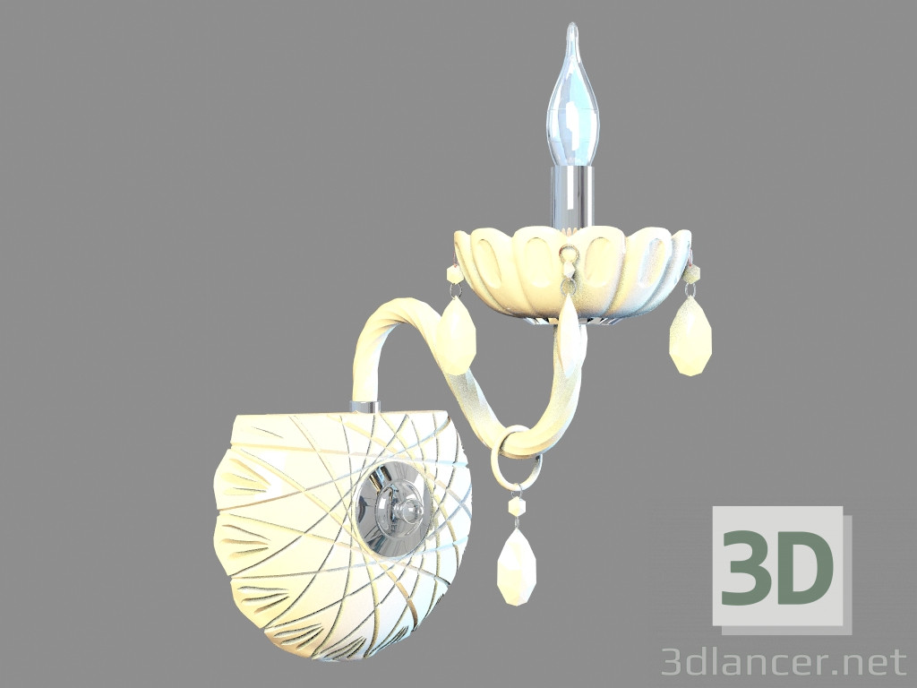 3D modeli Aplik A3964AP-1WH - önizleme