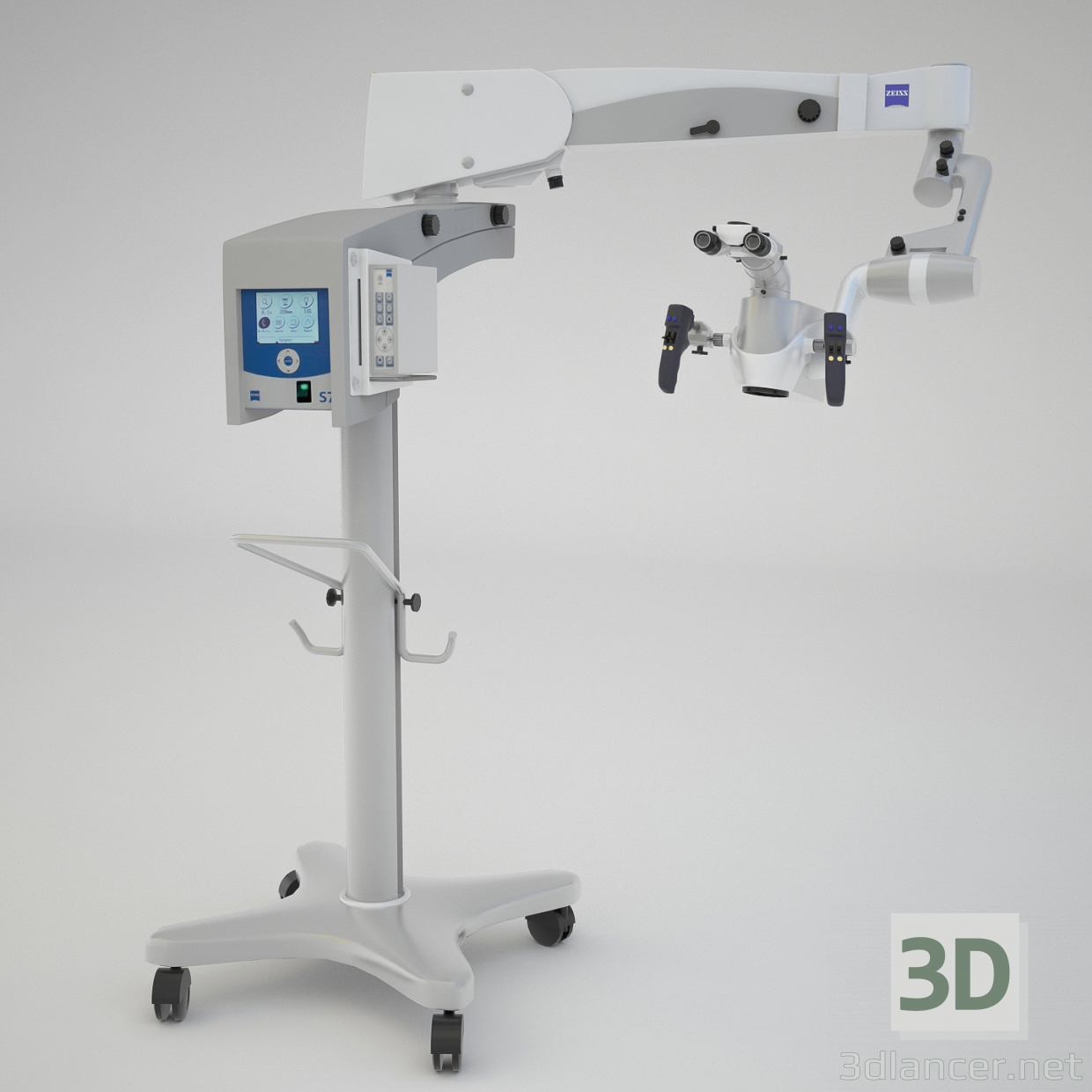 Microscopio dental "Opmi PROergo Zeiss" 3D modelo Compro - render