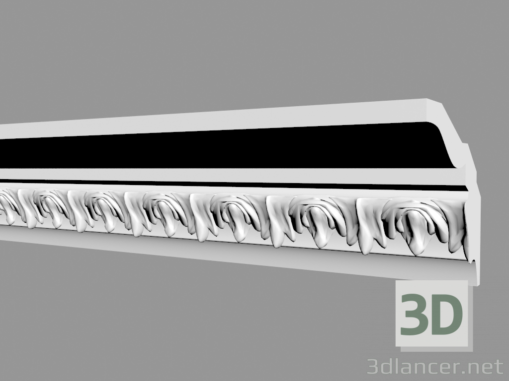 Modelo 3d Cornija C144 - preview