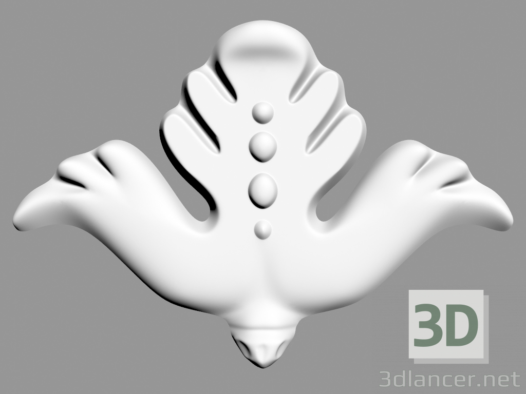 3d model Wall decoration (F36) - preview