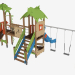 3d model Children's game complex (T1204) - preview