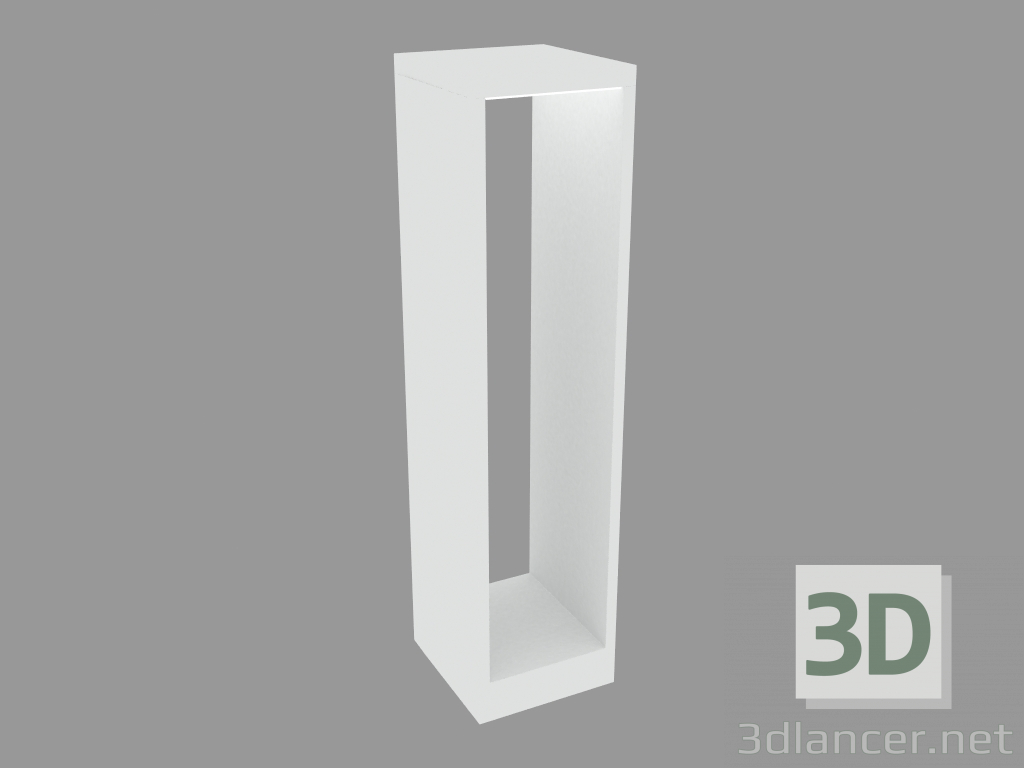 Modelo 3d Lâmpada de poste MICROKUBE 120 LONG (S6306W) - preview