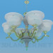 Modelo 3d Candelabro com pinturas de teto - preview