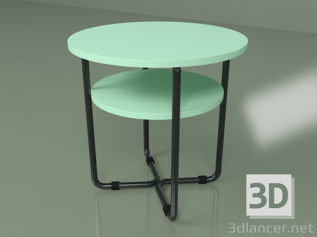 Modelo 3d Mesa de centro (ondas do mar) - preview