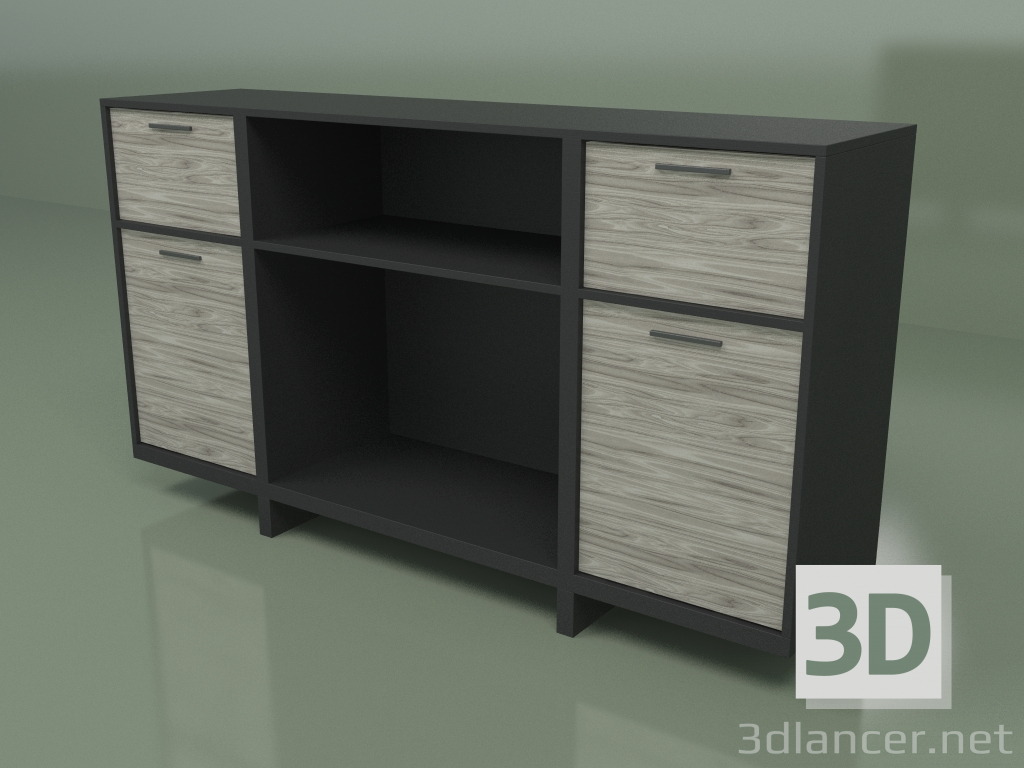 3d model Silla con orinal - vista previa