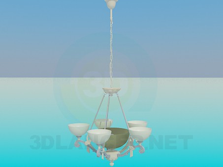 Modelo 3d Candelabro - preview