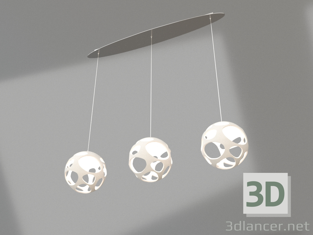 Modelo 3d Luminária pendente (5145) - preview