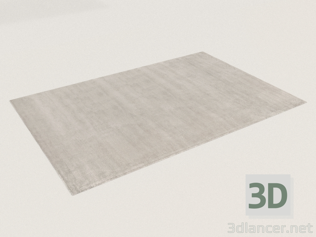 3d model Alfombra LITA GRIS CLARO (200x300) - vista previa