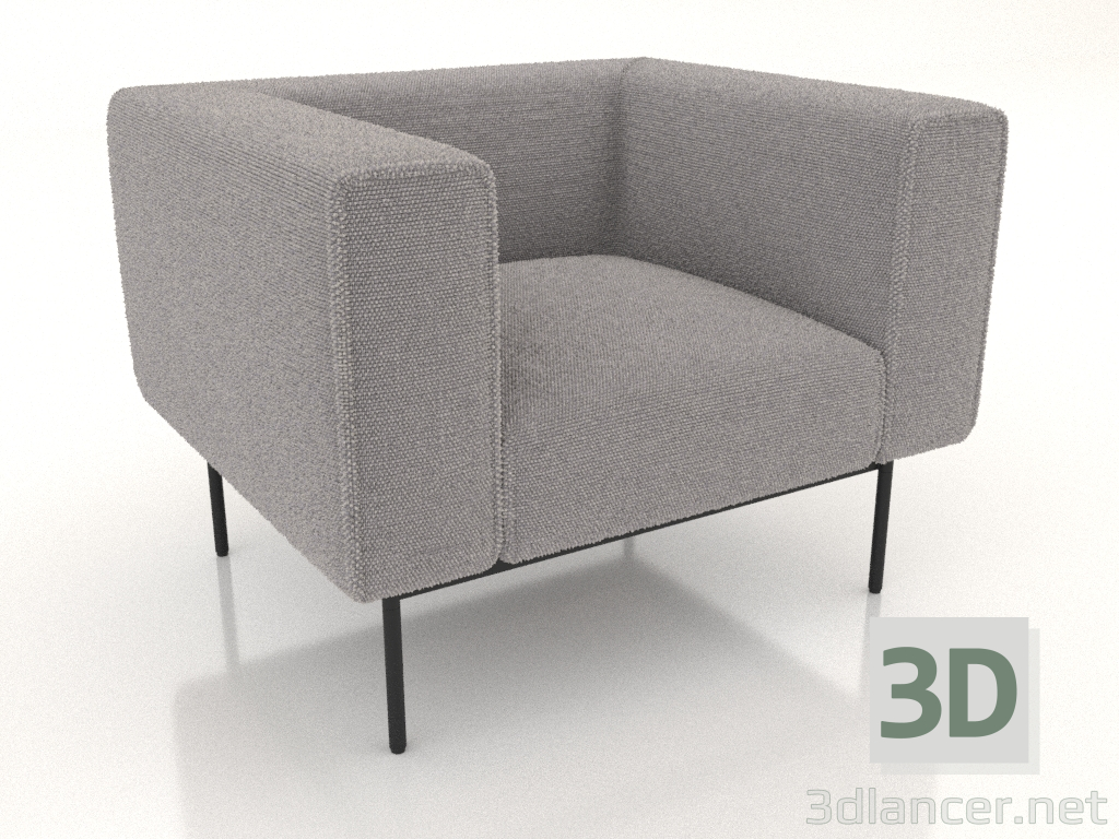 modèle 3D Fauteuil - preview