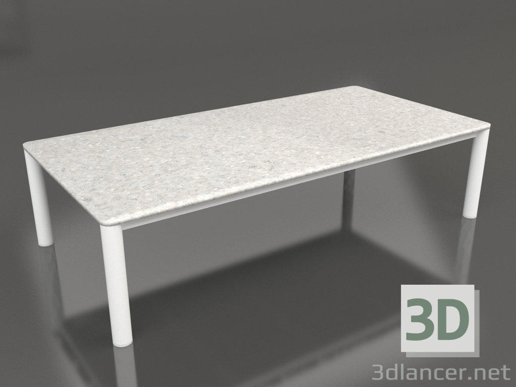 3d model Mesa de centro 70×140 (Blanco, DEKTON Sirocco) - vista previa