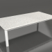 Modelo 3d Mesa de centro 70×140 (Branco, DEKTON Sirocco) - preview