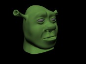 Cabeça de Shrek