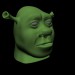 Modelo 3d Cabeça de Shrek - preview