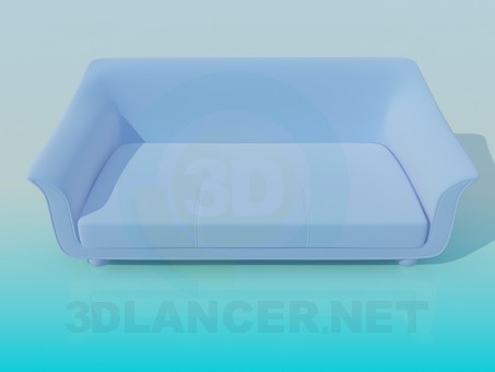 3d модель Диван – превью