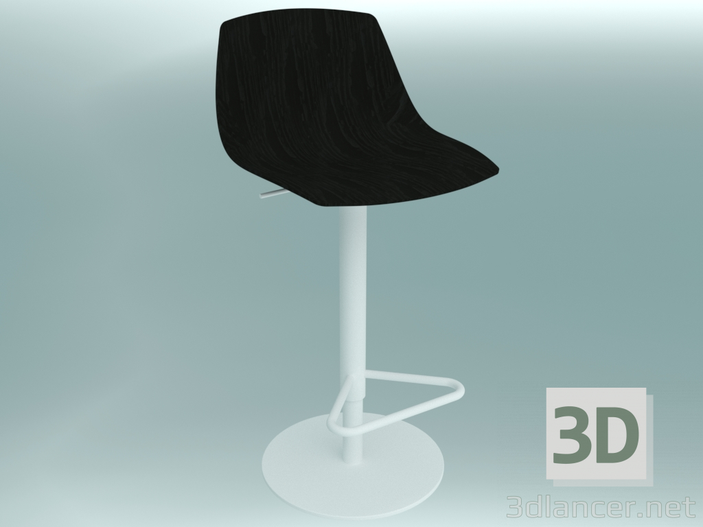 modello 3D Sedia da bar MIUNN (S104T) - anteprima