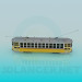 3d model tramcar - preview