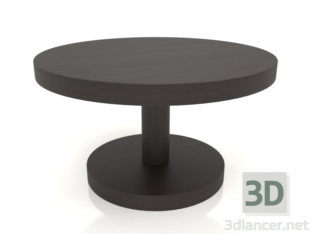 3d model Mesa de centro JT 022 (D=700x400, madera marrón oscuro) - vista previa