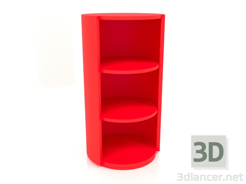 3d модель Стеллаж TM 09 (D=503х931, red) – превью