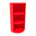 modello 3D Rack TM 09 (D=503х931, rosso) - anteprima