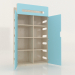 3D Modell Kleiderschrank offen MOVE WB (WBMWB1) - Vorschau