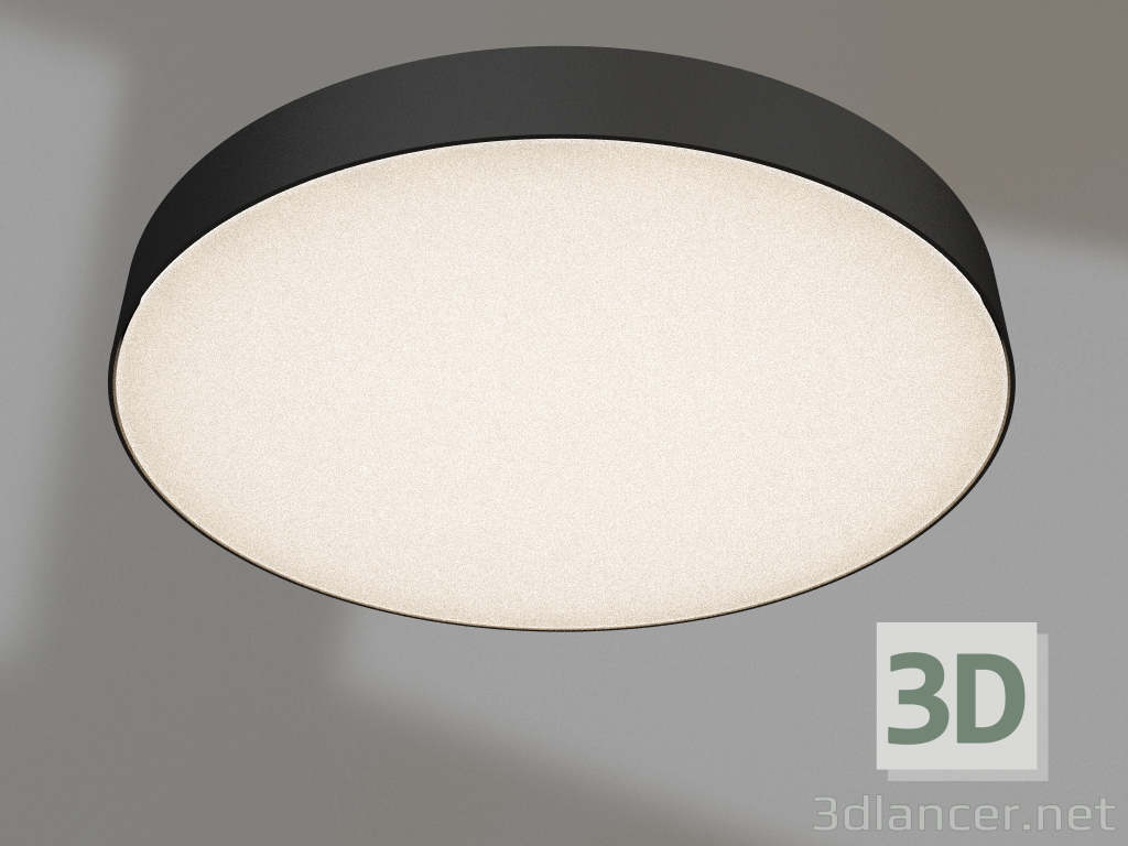 3d model Lamp SP-RONDO-R600-72W Day4000 (BK, 120 deg, 230V) (029467(1)) - preview